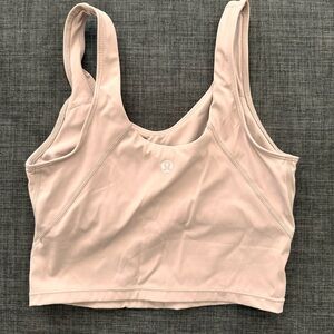 lululemon athletica Women's Blush Cropped Tank Top